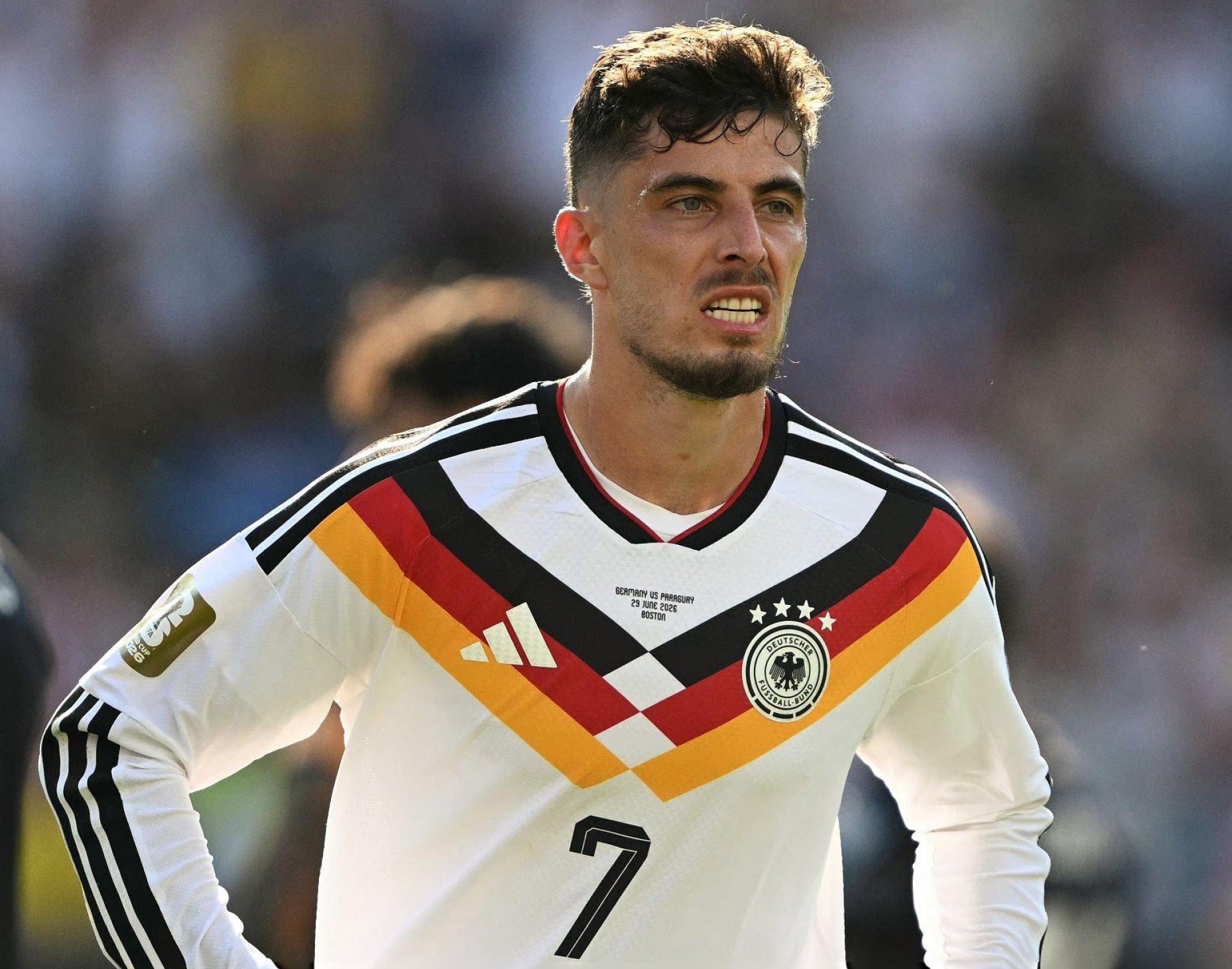 VIDEO: Kai Havertz đánh đầu tinh tế, Đức san bằng tỷ số 1-1 trước Paraguay vòng 1/16 VIDEO: Kai Havertz đánh đầu tinh tế, Đức san bằng tỷ số 1-1 trước Paraguay vòng 1/16