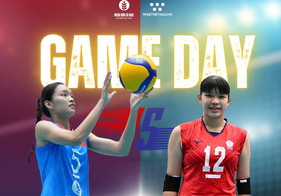 Link trực tiếp giải bóng chuyền U18 vô địch châu Á: Việt Nam vs Đài Bắc Trung Hoa