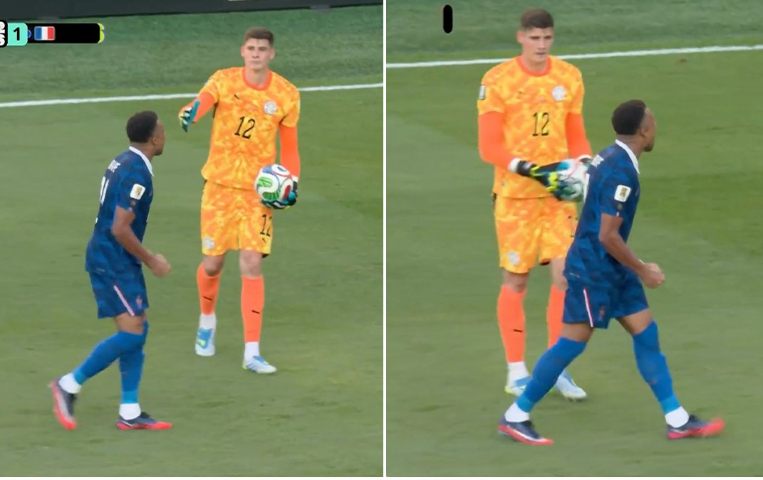 Ph&aacute;p vs Paraguay: Mbappe g&acirc;y phẫn nộ v&igrave; từ chối bắt tay thủ m&ocirc;n Orlando Gill
