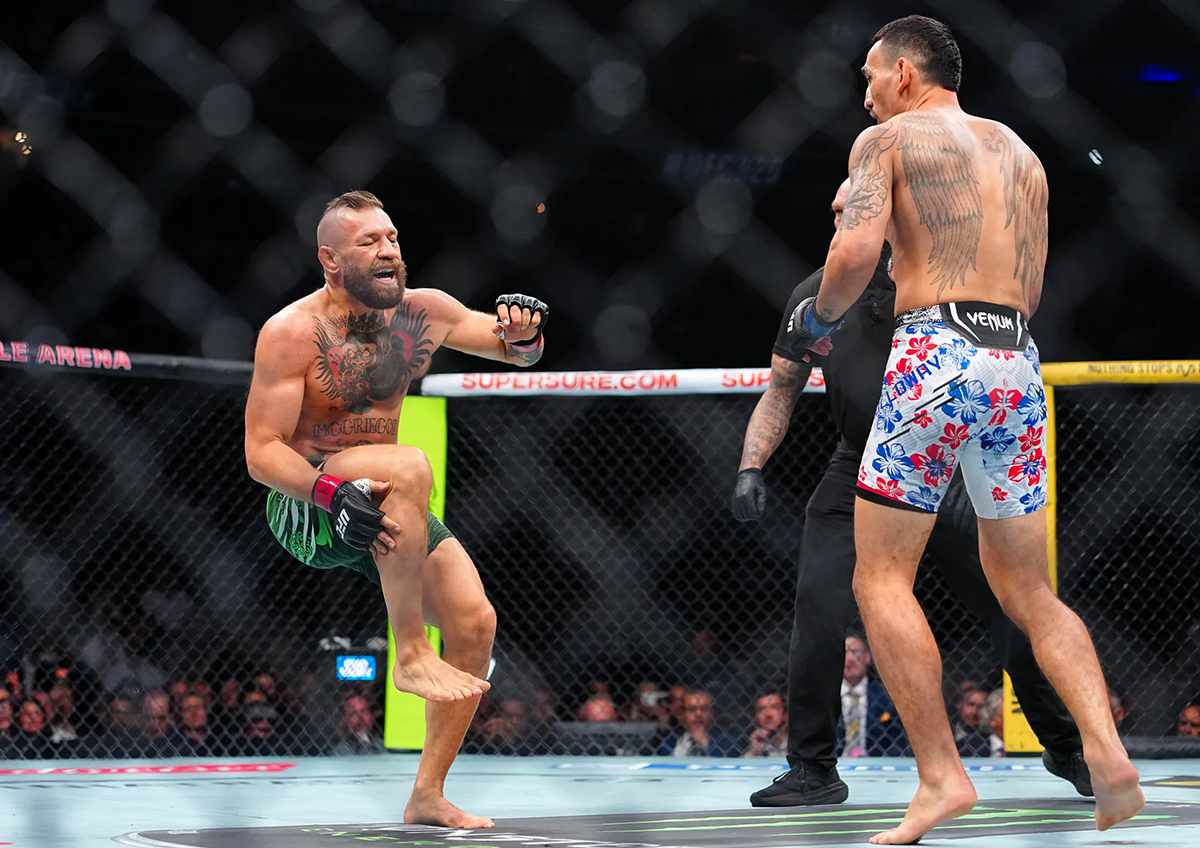 Conor McGregor phá vỡ im lặng sau chấn thương đầu gối ở UFC 329