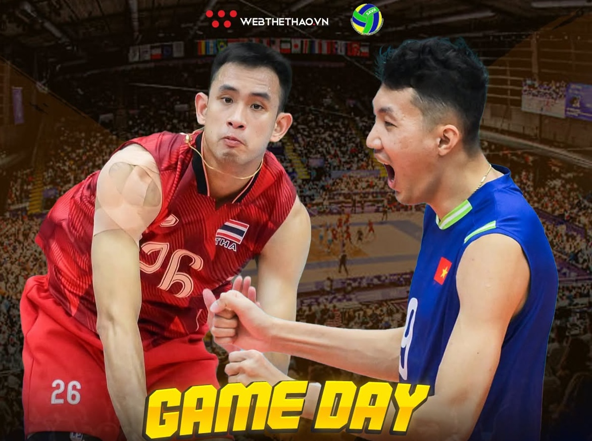 Lịch trực tiếp bóng chuyền SEA V Cup 2026: Việt Nam vs Thái Lan