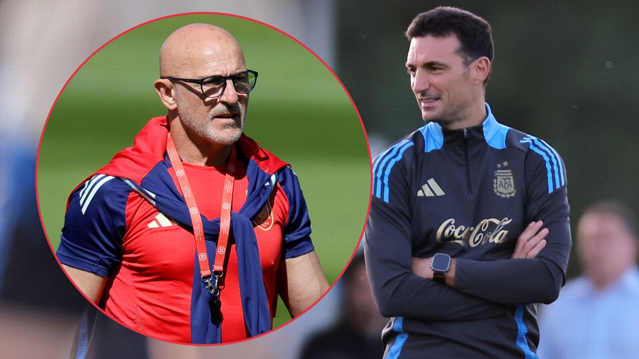 Lionel Scaloni vs Luis De la Fuente: Cuộc chiến giữa hai HLV vô địch bắt đầu từ một lớp học