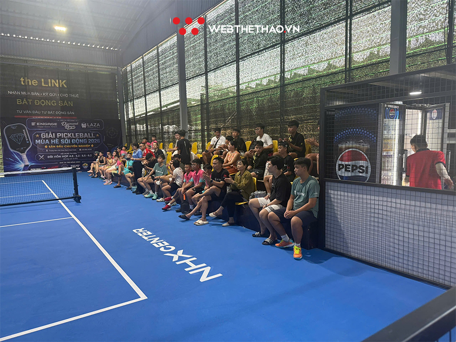 Khai màn sôi động, Giải Vô địch Pickleball các nhóm tuổi trẻ Quốc gia 2026 hút đông khán giả
