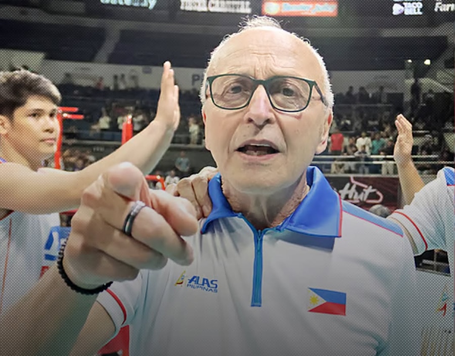 Bóng chuyền Philippines lại dậy sóng sau phát biểu của HLV Ý tại SEA V Cup