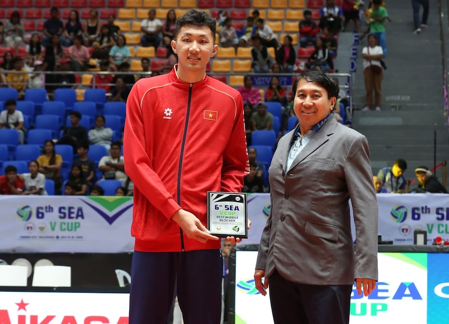 Trương Thế Khải góp mặt trong đội hình tiêu biểu SEA C Cup 2026 chặng 1