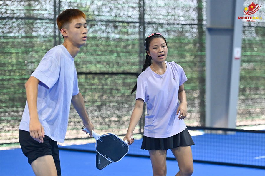 Minh Ngọc - Đình Mạnh tiết lộ bí quyết đăng quang U18 đôi nam nữ