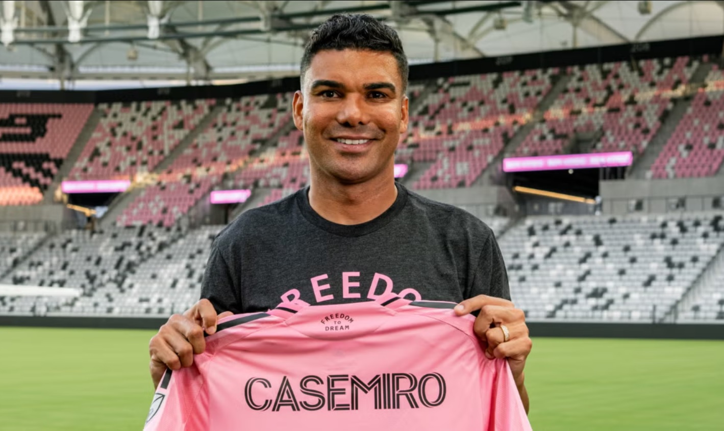 Casemiro muốn giúp Messi giành thêm nhiều danh hiệu khi cùng là đồng đội ở Inter Miami (Ảnh: RPP Noticias)