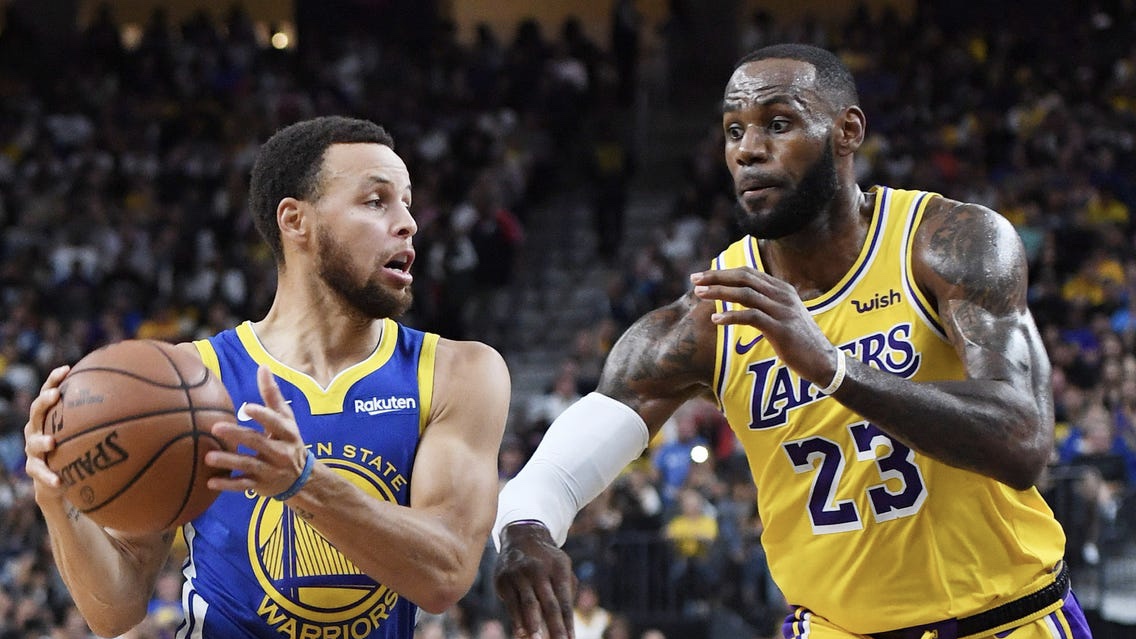 LA Lakers đụng độ Golden State Warriors ở ngày khai mạc NBA 2021/22