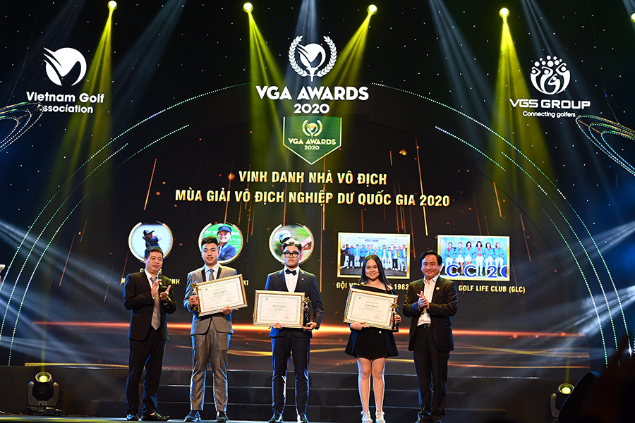 Vinh danh cá nhân, tập thể xuất sắc môn golf tại VGA Awards 2020