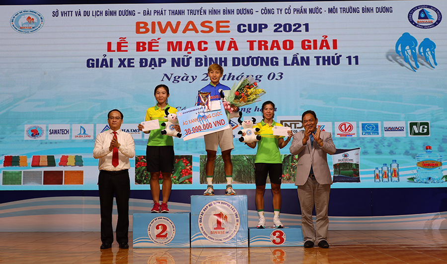 Kết thúc giải xe đạp nữ Biwase 2021: Thu Mai giành cú đúp áo vàng – đỏ