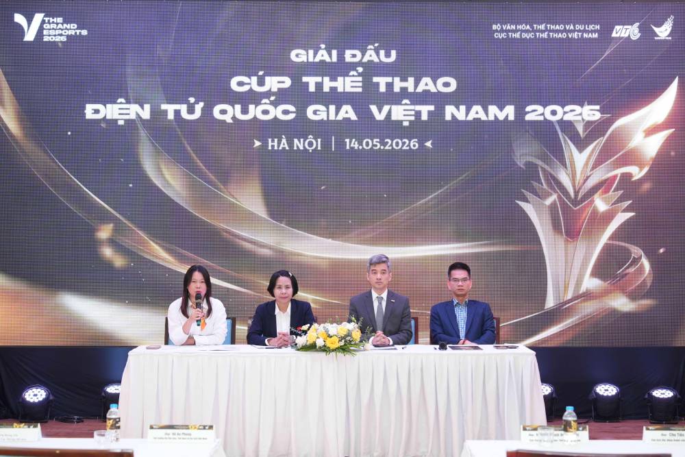 Khởi động Cúp Thể thao Điện tử Quốc gia 2026, sân chơi chính quy cho Esports Việt Nam