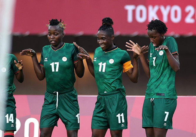 Barbra Banda lập 2 hat-trick chưa từng có trong lịch sử Oympic