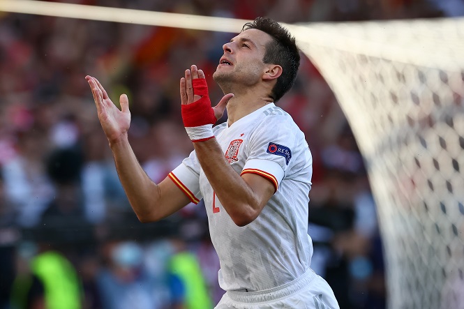 Azpilicueta trải qua thời khắc tuyệt vời cùng Tây Ban Nha