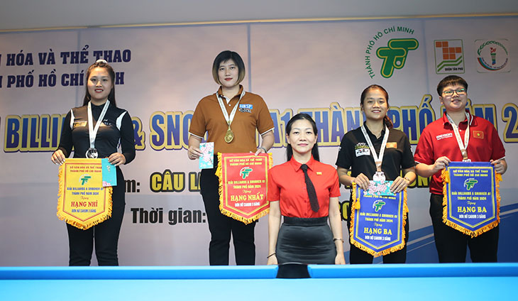 Kết thúc giải Billiards & Snooker A1 TPHCM năm 2024: Nhiều nét mới và bất ngờ
