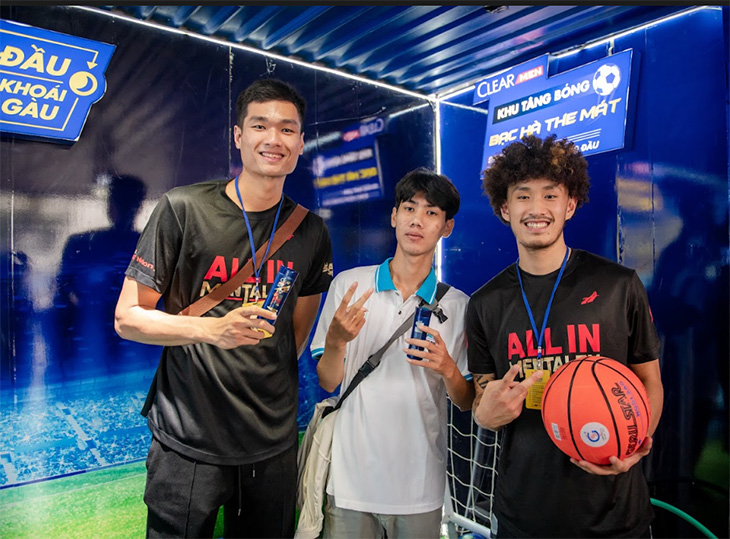 CLEAR MEN khuấy động Chung kết Bóng rổ sinh viên toàn quốc NUC 2022