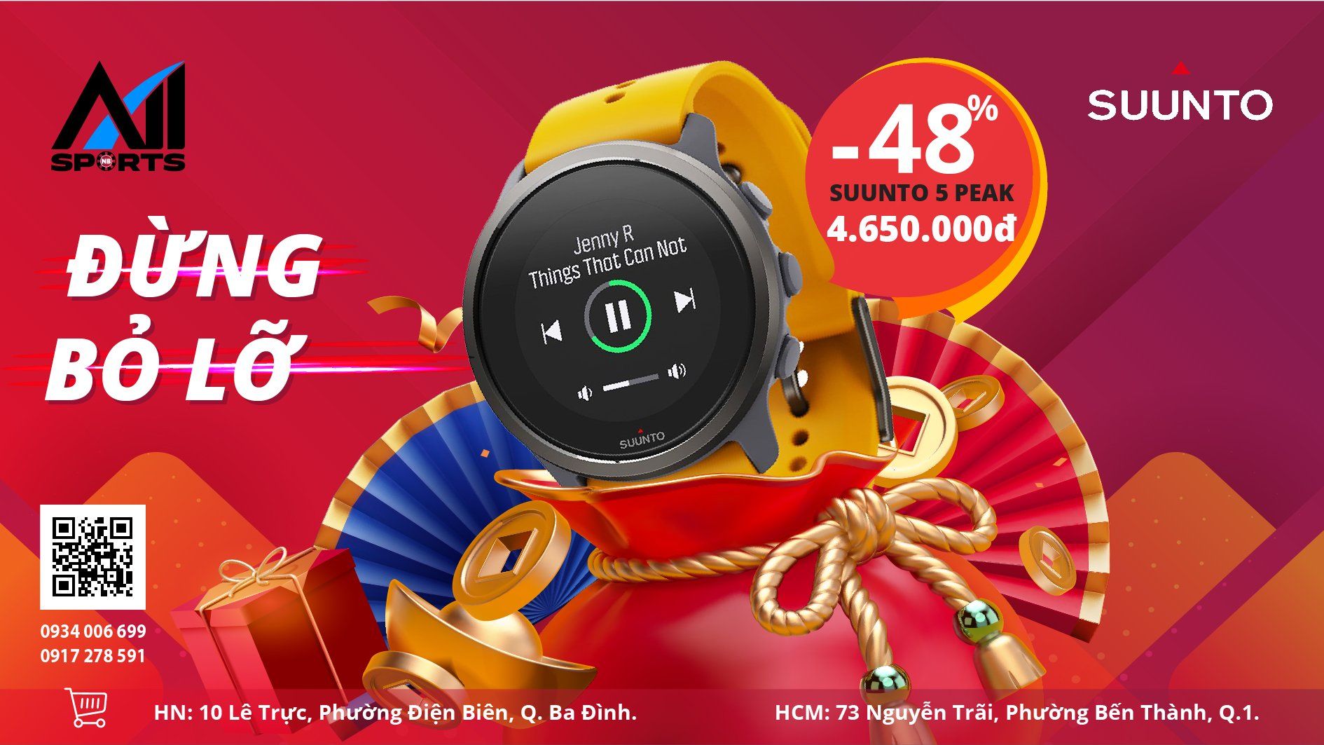 4 lý do bạn nên sở hữu ngay chiếc đồng hồ Suunto 5 Peak
