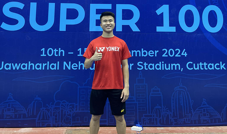 Nguyễn Hải Đăng dừng bước tại giải cầu lông Odisha Masters 2024