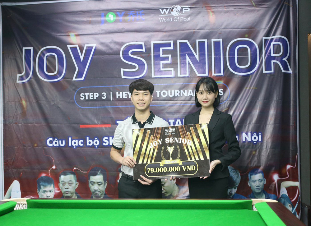 Lường Đức Thiện 4 lần “dọn bàn” để vô địch giải billiards JOY Heyball Hà Nội 2023 Lường Đức Thiện 4 lần “dọn bàn” để vô địch giải billiards JOY Heyball Hà Nội 2023