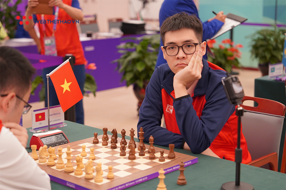 Cờ vua Asian Games 19 ngày 27/9: Việt Nam mong chờ vào đồng đội
