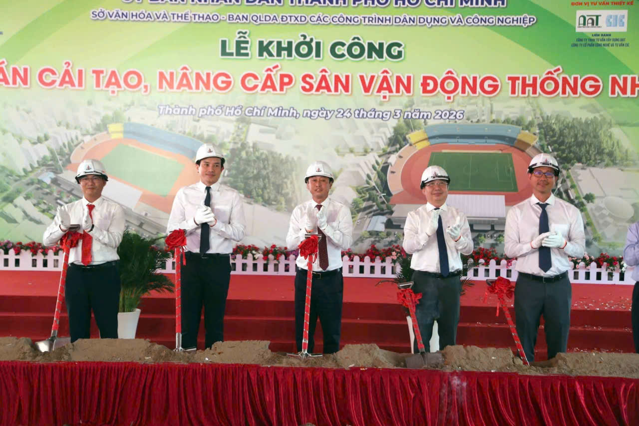 Khởi công cải tạo SVĐ Thống Nhất: Không cần "lớn nhất", chỉ cần "đúng nhất" để nâng tầm biểu tượng thể thao Thành phố