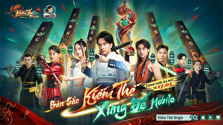 Đan Trường x Quế Ngọc Hải: Sự kết hợp của những đột phá đến từ hai lĩnh vực trong TVC Kiếm Thế Origin