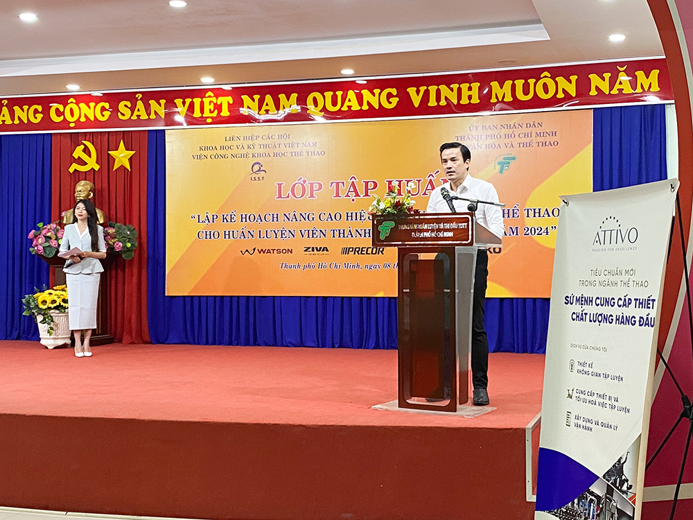 Khai mạc lớp tập huấn lập kế hoạch nâng cao hiệu quả huấn luyện thể thao cho huấn luyện viên TPHCM năm 2024