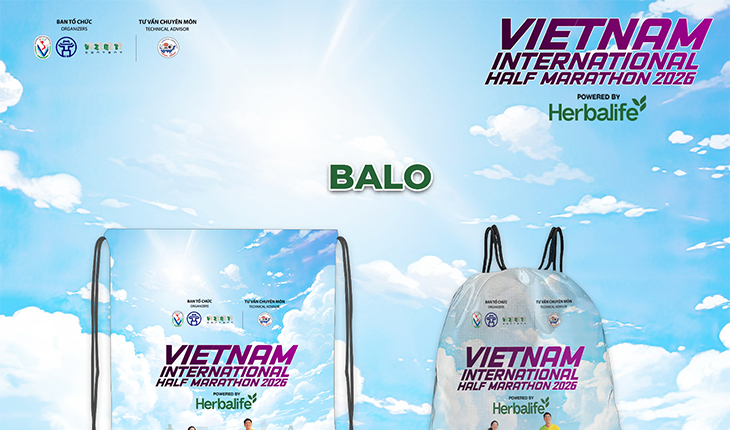 Cận cảnh chiếc túi rút "phải có" tại VIHM powered by Herbalife: Khi biểu tượng Hà Nội hòa quyện cùng tinh thần thể thao