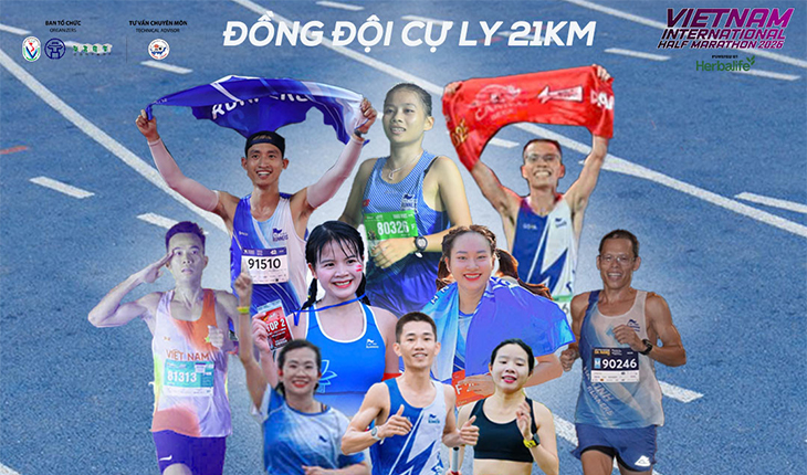 Hà Tĩnh Runners tại VIHM powered by Herbalife: Mang hào khí miền Trung ra Thủ đô