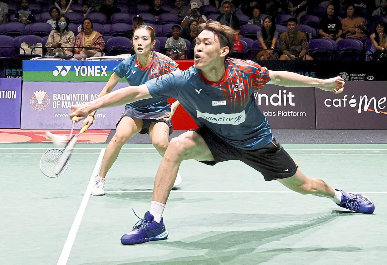 Jimmy Wong / Lai Pei Jing tạo cú sốc lớn nhất giải cầu lông Macau Open 2025 khi loại hạt giống số 2 người Trung Quốc Jimmy Wong / Lai Pei Jing tạo cú sốc lớn nhất giải cầu lông Macau Open 2025 khi loại hạt giống số 2 người Trung Quốc