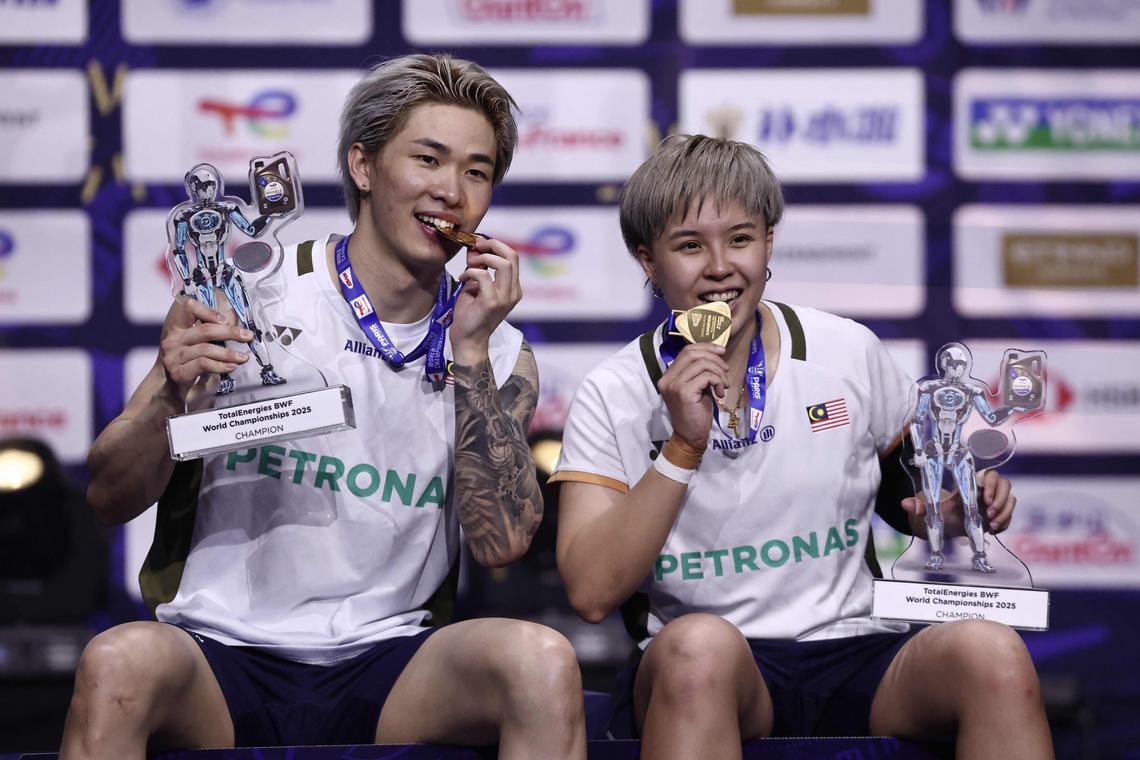Chen Tang Jie và Toh Ee Wei lưu danh lịch sử ở giải vô địch cầu lông thế giới 2025 Chen Tang Jie và Toh Ee Wei lưu danh lịch sử ở giải vô địch cầu lông thế giới 2025