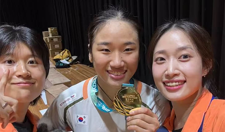 An Se-young chỉ còn 1 bước để lập kỷ lục 11 danh hiệu cầu lông trong năm tại World Tour Finals
