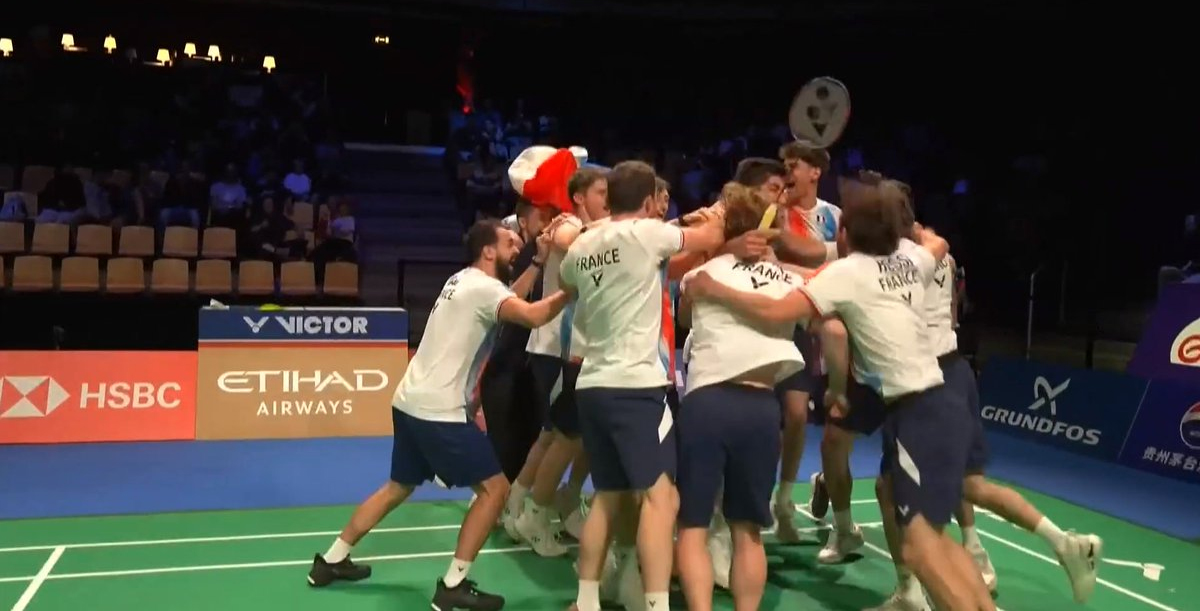 Cầu lông Pháp viết lại lịch sử tại Thomas Cup 2026: Châu Âu phá vỡ thế độc tôn của Á Đông
