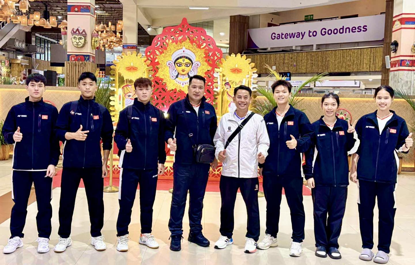 Bùi Bích Phương, Nguyễn Thị Thu Huyền cùng đồng đội tham dự Giải Vô địch Cầu lông Trẻ Thế giới 2025