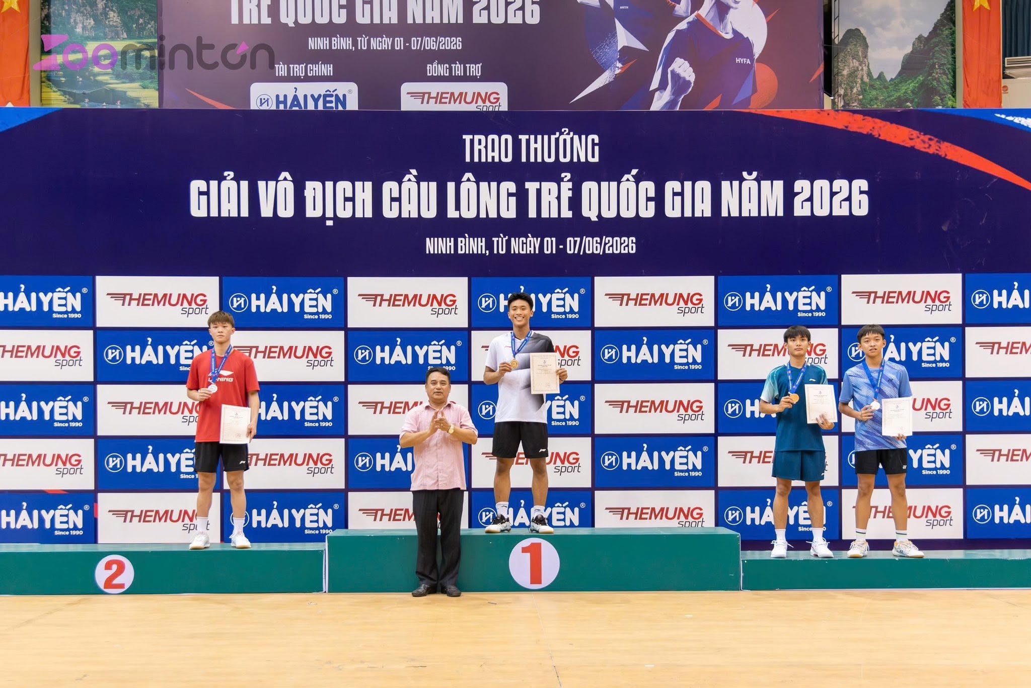 Giải trẻ quốc gia 2026 hé lộ lớp kế cận giàu tiềm năng của cầu lông Việt Nam