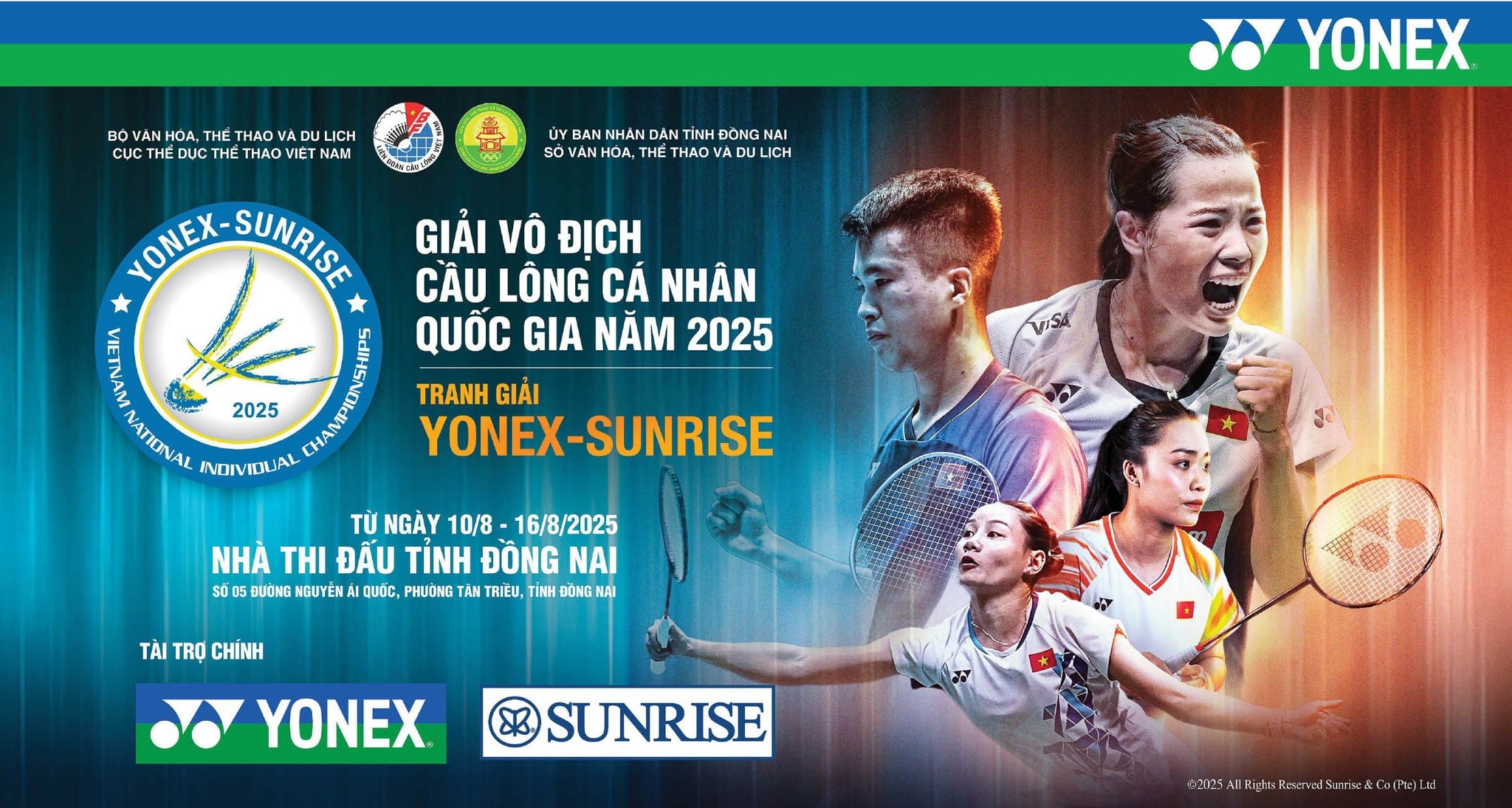 Lịch thi đấu cầu lông Giải Vô địch Cá nhân Quốc gia năm 2025 mới nhất ngày 12/08 Lịch thi đấu cầu lông Giải Vô địch Cá nhân Quốc gia năm 2025 mới nhất ngày 12/08