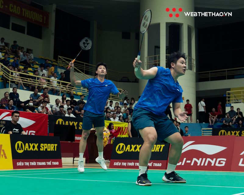 Nguyễn Đình Hoàng và Trần Đình Mạnh dừng bước tại vòng 1 giải cầu lông Thailand Open 2026