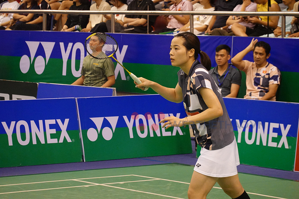 Nguyễn Th&ugrave;y Linh ngược d&ograve;ng ấn tượng loại huyền thoại PV Sindu ở giải cầu l&ocirc;ng Ấn Độ mở rộng 2026