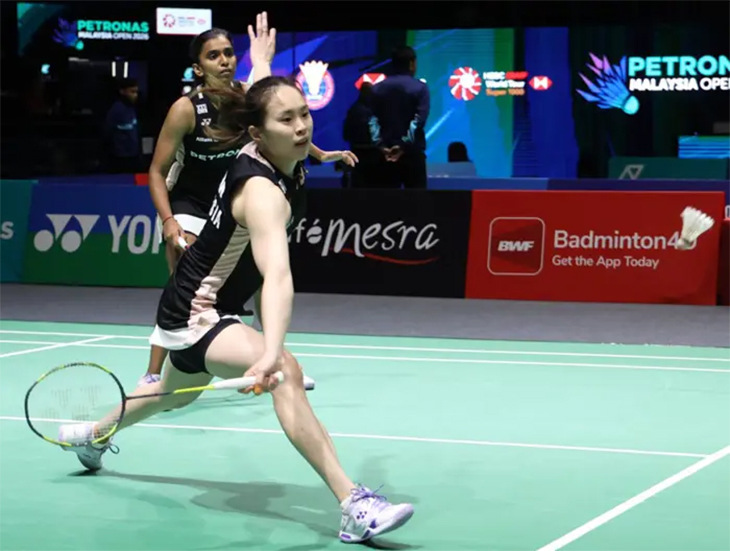 Pearly Tan tiếp tục vắng mặt tại cầu lông Malaysia Masters 2026 vì chấn thương lưng tái phát