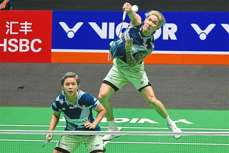 Chen Tang Jie-Toh Ee Wei tiến vào tứ kết Giải cầu lông Singapore Open với chiến thắng phục thù trước cặp Hàn Quốc
