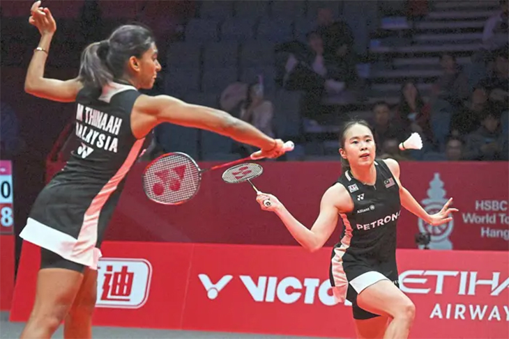 Cầu l&ocirc;ng Malaysia Open 2026: Đ&ocirc;i nữ số 2 thế giới Pearly-Thinaah quyết ph&aacute; 