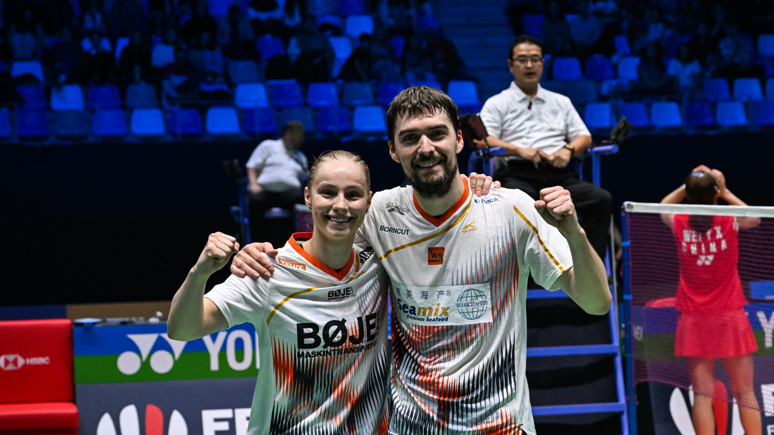 Hành trình "nhặt điểm" từ Vietnam Open đến ngôi vô địch cầu lông Singapore Open của cặp đôi Christiansen và Boje