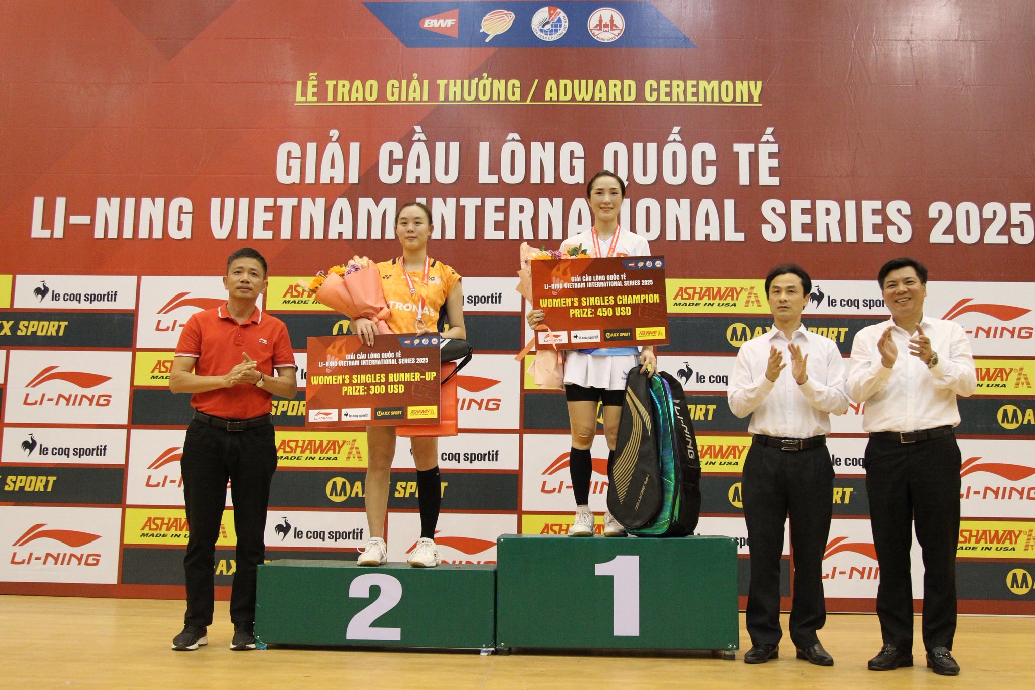 Lịch thi đấu cầu lông Felet Vietnam International Series năm 2025 mới nhất ngày 02/11