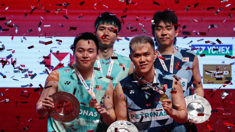 Man / Tee thắng trận chung kết lịch sử toàn Malaysia ở giải cầu lông Malaysia Masters 2025 Man / Tee thắng trận chung kết lịch sử toàn Malaysia ở giải cầu lông Malaysia Masters 2025