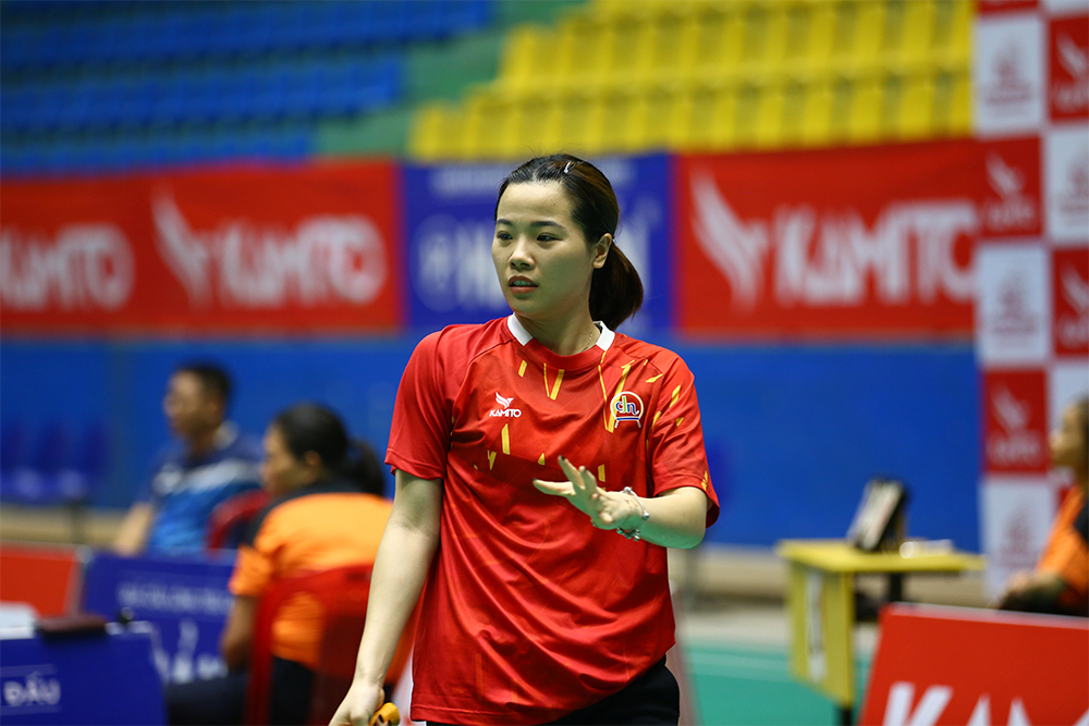 Nguyễn Th&ugrave;y Linh đưa Đồng Nai độc chiếm ng&ocirc;i đầu ở giải V&ocirc; địch Cầu l&ocirc;ng Đồng đội Quốc gia năm 2025