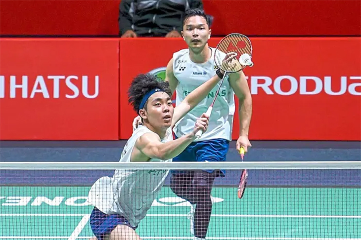 Thử thách bản lĩnh của đôi nam Arif - Roy King trước thềm giải cầu lông Singapore Open