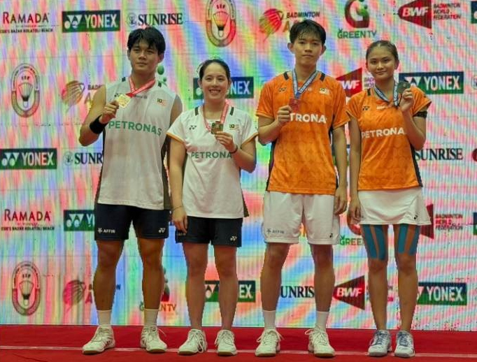 Chung kết cầu lông Bangladesh International Series 2025: Malaysia vô địch đôi nam nữ, Thái Lan lên ngôi đôi nữ
