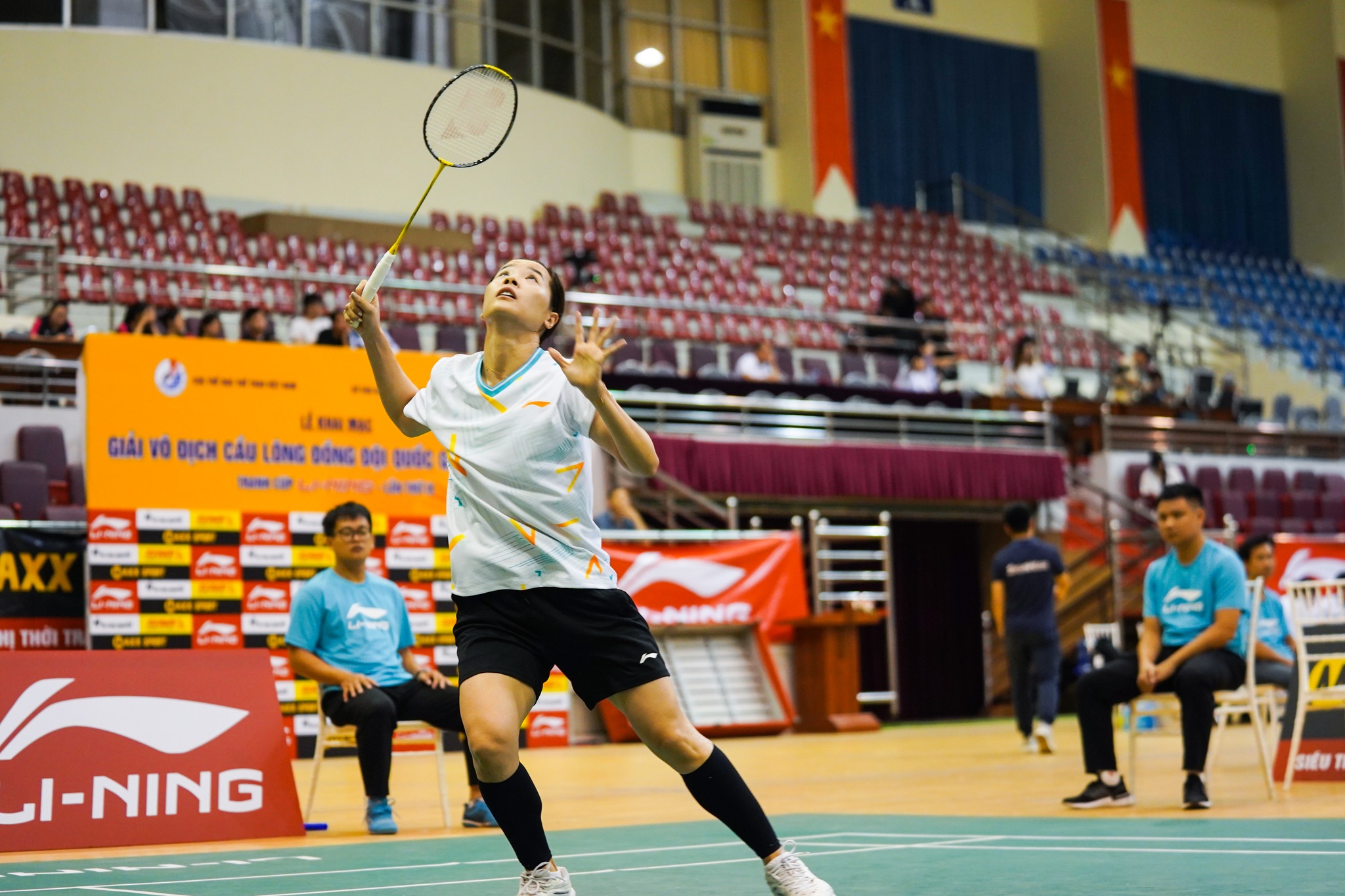 Nguyễn Thùy Linh và những người bạn bảo vệ danh hiệu trước Thái Bình ở giải Vô địch Cầu lông Đồng đội Quốc gia năm 2025 Nguyễn Thùy Linh và những người bạn bảo vệ danh hiệu trước Thái Bình ở giải Vô địch Cầu lông Đồng đội Quốc gia năm 2025