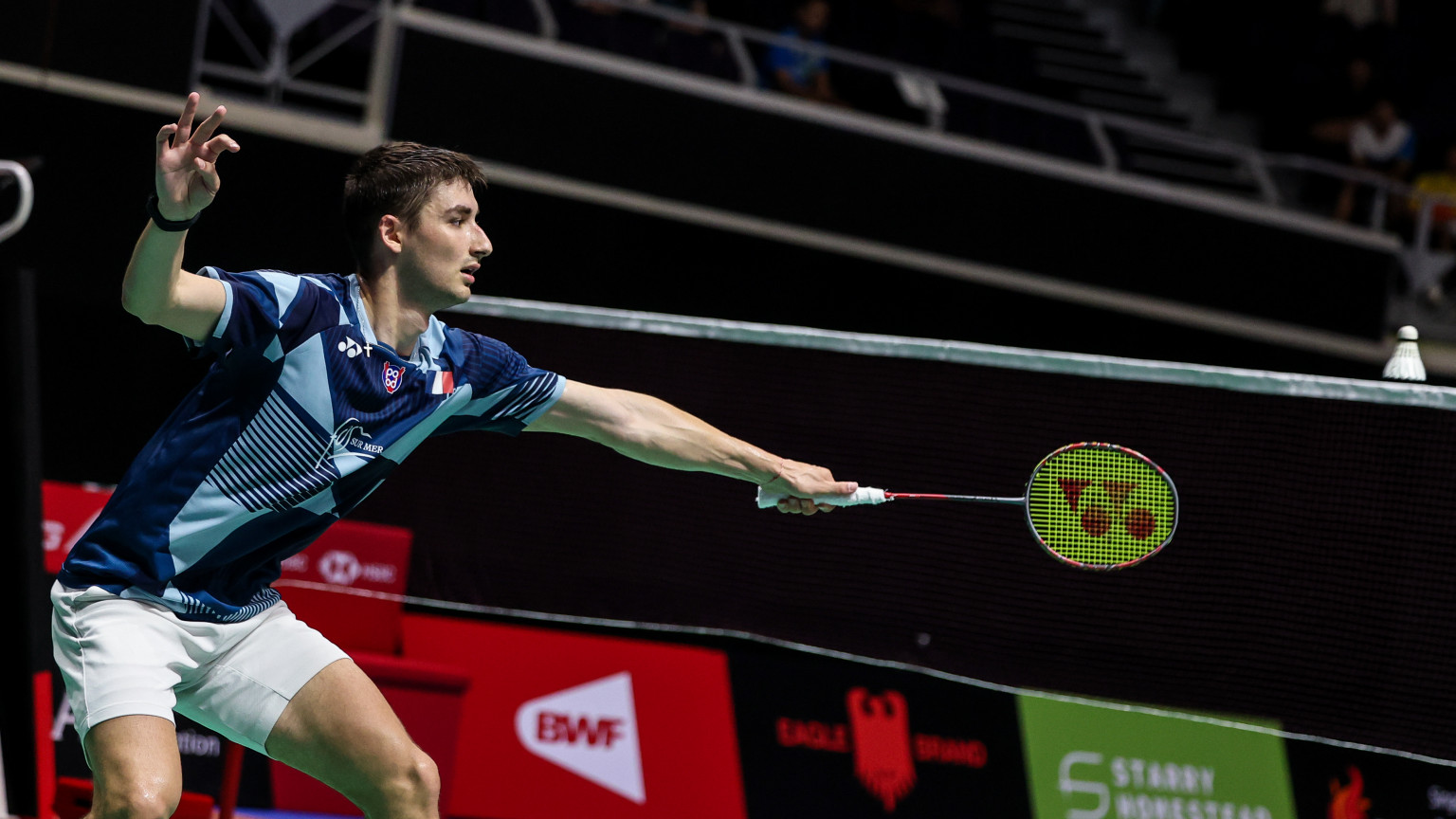 Với khởi đầu tại giải cầu l&ocirc;ng Singapore Open 2025: Christo Popov đ&atilde; chọn đ&uacute;ng nơi v&agrave; đ&uacute;ng l&uacute;c