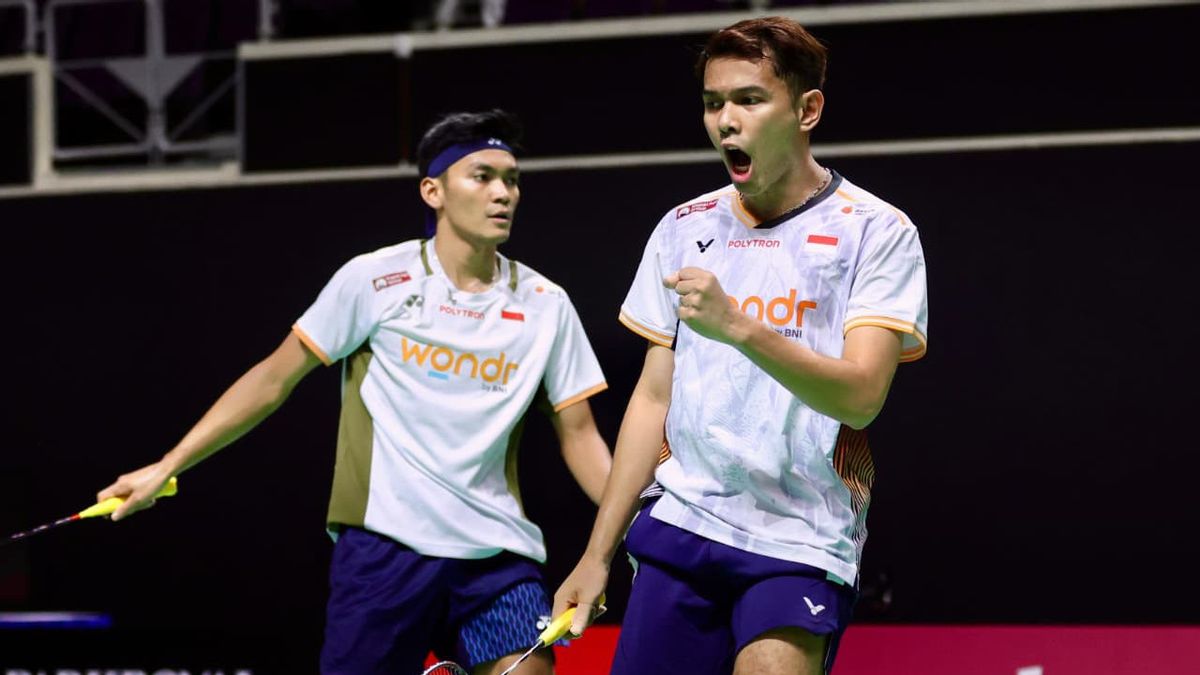Số 3 đôi nam thế giới Fajar Alfian và Muhammad Shohibul Fikri vào tứ kết giải cầu lông Singapore Open 2026