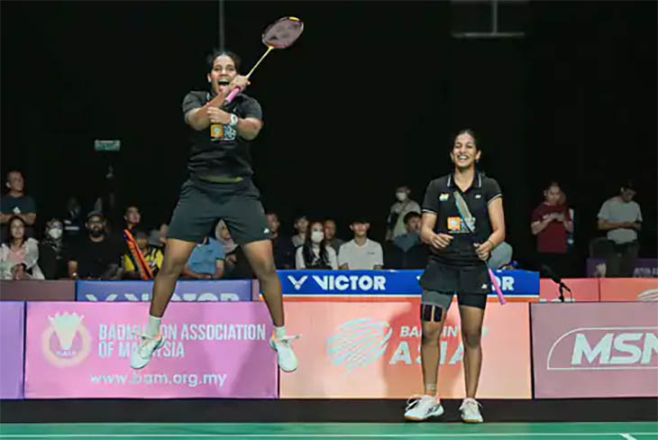 Treesa Jolly/Gayatri Gopichand vào chung kết cầu lông Syed Modi International: Sẵn sàng bảo vệ danh hiệu